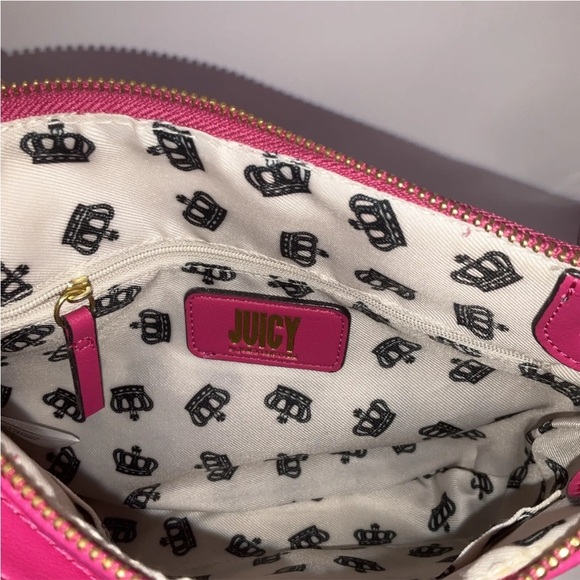 Juicy Couture  Crossbody/Shoulder Purse Hot Pink - Picture 4 of 10